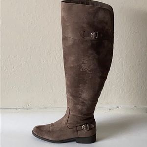 Aadarra beige tall boots size 8.5
